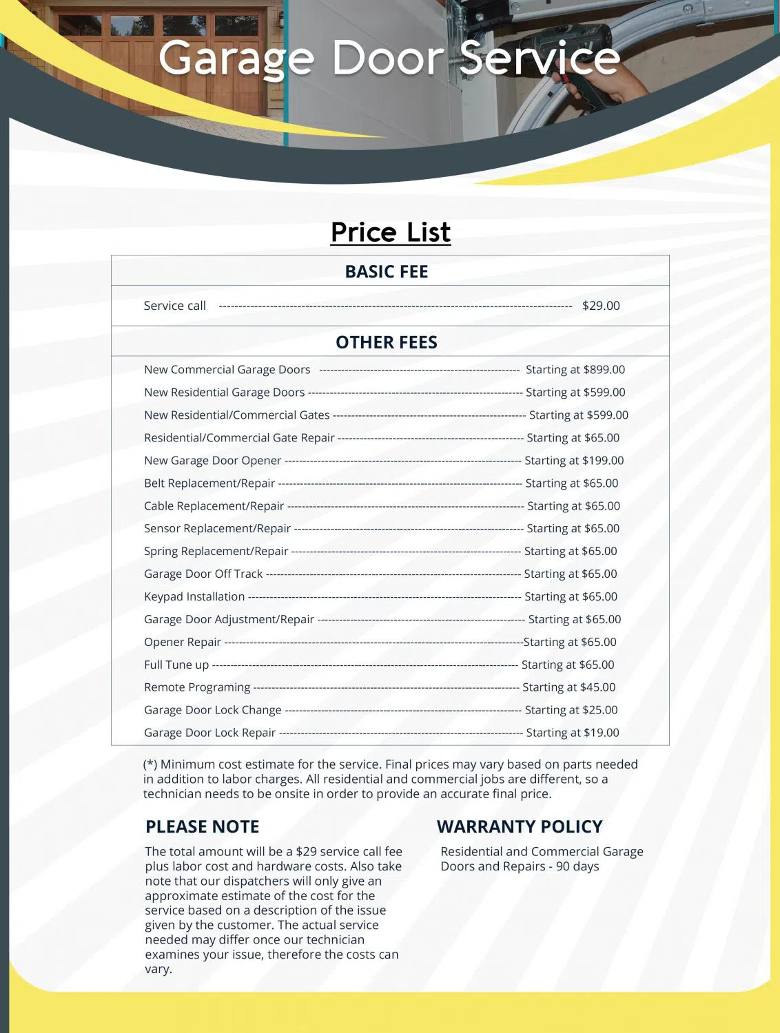 All County Garage Door Service Houston, TX 713-234-5852